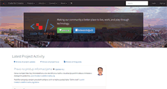 Desktop Screenshot of codeforcroatia.org